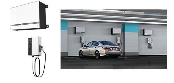 太陽能壁掛充電系統