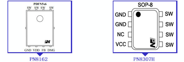 20W PD快充封裝及腳位配置圖