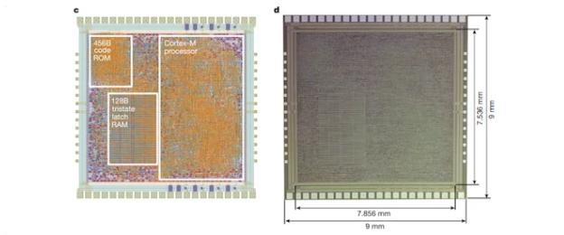 ARM發布32位塑料芯片,成本僅同類硅芯片1/10